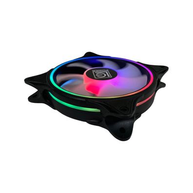 LC-Power LC-CF-120-ARGB-B 120mm Gehäuselüfter mit ARGB-Beleuchtung