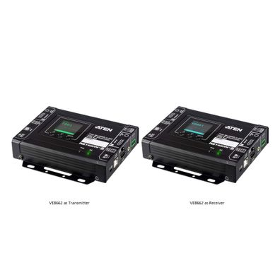 ATEN VE8662 True 4K HDMI H.265 over IP Transceiver mit PoE