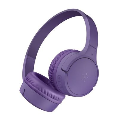 Belkin SoundForm Mini BT On-Ear Kopfhörer für Kinder, lila