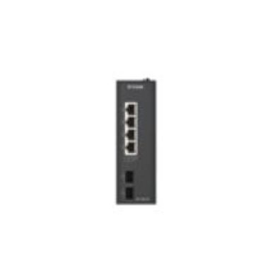 D-Link DIS-100G-06 6-Port Gigabit Industrial Unmanag. Switch