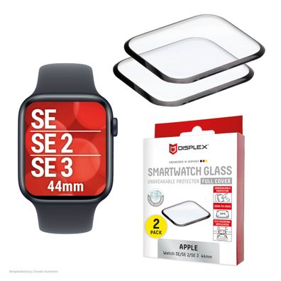 Displex Glass FC Apple Watch SE 2/3, 44mm
