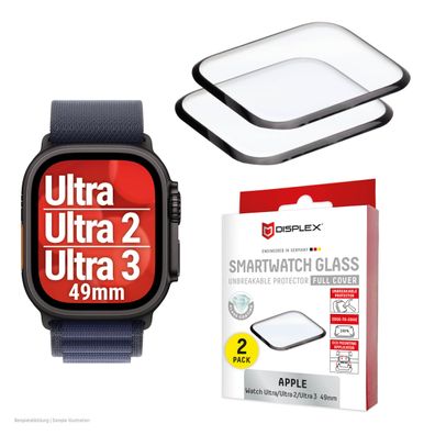 Displex Glass FC Apple Watch Ultra 2/3, 49mm
