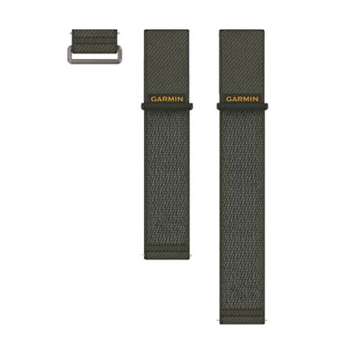 Garmin Ersatzarmband 24mm Nylon Moosgrün ComfortFit