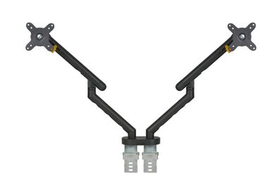 BakkerElkhuizen BE Flexible Dual Monitorarm Black