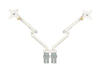 BakkerElkhuizen BE Flexible Dual Monitorarm White