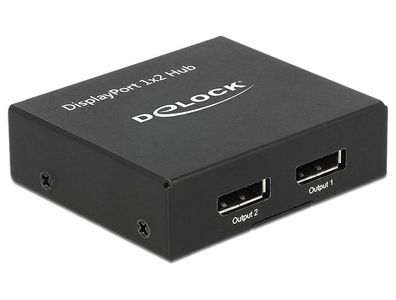 Delock ?Displayport 1.2 Splitter 1 x Displayport in > 2 x Displayport out 4K