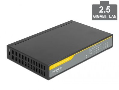 Delock 2,5 Gigabit Ethernet Switch 8 Port