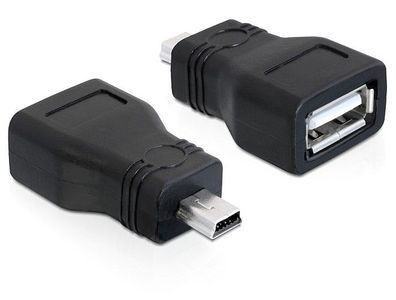 Delock Adapter USB 2.0-A Buchse > mini USB Stecker
