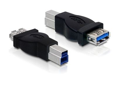 Delock Adapter USB 3.0-B Stecker > USB 3.0-A Buchse