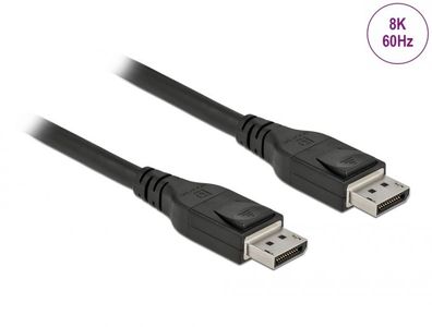 Delock Aktives DisplayPort Kabel 8K 60 Hz 10 m