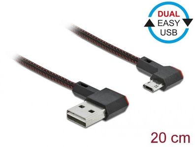 Delock EASY-USB 2.0 Kabel Typ-A Stecker zu EASY-USB Typ Micro-B Stecker