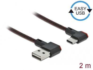 Delock EASY-USB 2.0 Kabel Typ-A Stecker zu USB Type-C? Stecker