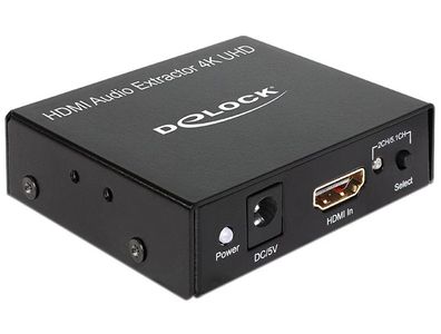 Delock HDMI Stereo / 5.1 Kanal Audio Extractor 4K