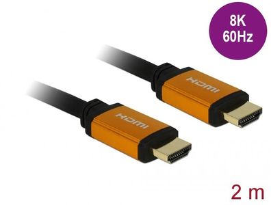 Delock Ultra High Speed HDMI Kabel 48 Gbps 8K 60 Hz 2,0 m