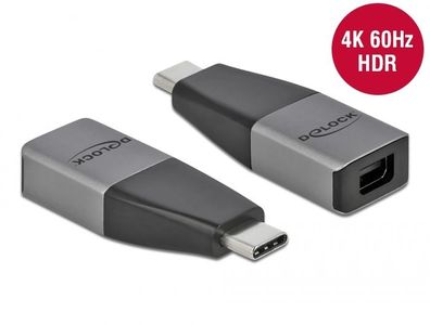 Delock USB Type-C? Adapter zu mini DisplayPort (DP Alt Mode) 4K 60 Hz