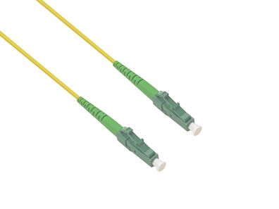 helos LWL OS2 Patchkabel Simplex LSZH 2,0mm LC/APC-LC/APC gelb 3,0m