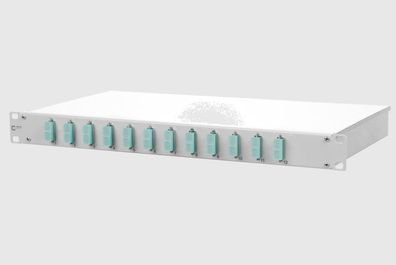 METZ Connect OpDAT fix Patchfeld 1HE 12x SC-D OM3 splice