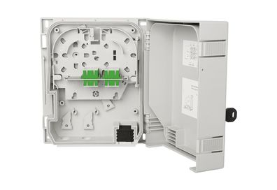 METZ Connect OpDAT HP 6xSC-D APC (grün) OS2 VIK, mit Schloss, Größe S