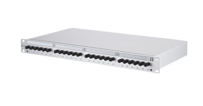 METZ Connect OpDAT PF Patchfeld VIK 24xST-S (metall), SM + MM, grau