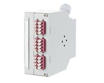 METZ Connect OpDAT REGpro24 Gehäuse ohne Spleißkassette, lichtgrau RAL 7035