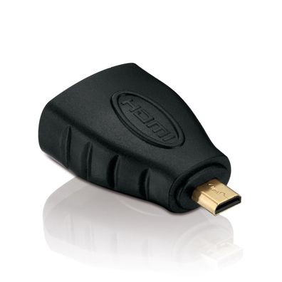 PureLink Adapter, micro HDMI St./HDMI Bu., FULL HD, BASIC, schwarz