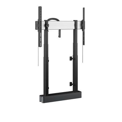 Vogels RISE 2008 Boden-Wand-Lösung mit motorisiertem Display-Lift - schwarz