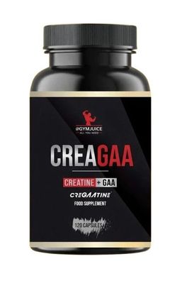 CreGAAtine Creagaa 120 Kapseln Gymjuice ( Kreatin-Monohydrat und GAA )