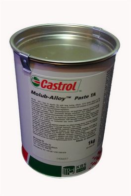 1 Kg Dose Castrol Paste TA Hochtemperatur Montagepaste Molub Alloy Fett