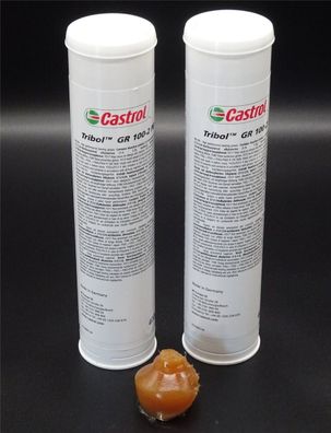 2x 400g Castrol Tribol GR 100-2 PD Hochleistungslagerfett Fett Mehrzweckfett