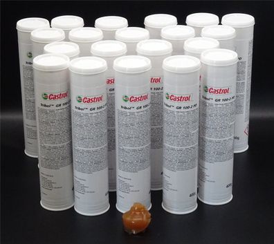 20x 400g Castrol Tribol GR 100-2 PD Hochleistungslagerfett Fett Mehrzweckfett