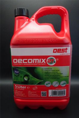 5Liter Oest Oecomix Zweitakt-Sonderkraftstoff 2 Takt Benzin Kraftstoff 2T