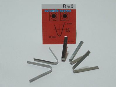 5x Profilschneidemesser 6-8mm R Fix 3 für RC414 RUBBER CUT + Rillfit