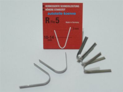 5x Profilschneidemesser 10-14mm R Fix 5 für RC414 RUBBER CUT + Rillfit