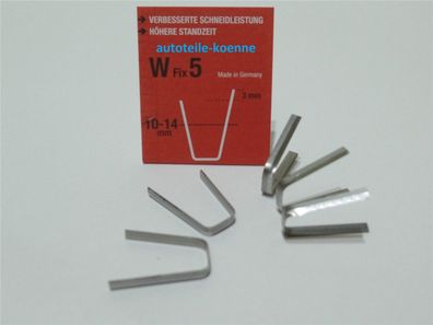 5x Profilschneidemesser 10-14mm W Fix 5 für RC414 RUBBER CUT + Rillfit