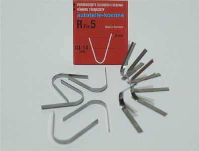 10x Profilschneidemesser 10-14mm R Fix 5 für RC414 RUBBER CUT + Rillfit
