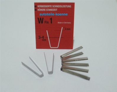 5x Profilschneidemesser 3-4mm W Fix 1 Rubber Cut Rillfit Rillcut Messer