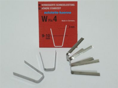 5x Profilschneidemesser 9-10mm W Fix 4 Rubber Cut Rillfit Rillcut Messer
