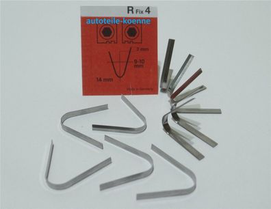 10x Profilschneidemesser 9-10mm R Fix 4 Rubber Cut Rillfit Rillcut Messer