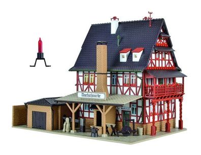 Vollmer 43696 H0 Dorfschmiede mit Zubehör Spur H0