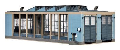 Vollmer 45765 H0 E-Lokschuppen mit Türschli Spur H0