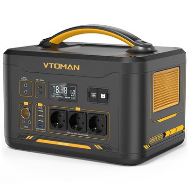 VTOMAN Jump 2200 Tragbare Powerstation 1548Wh LiFePO4-Akku, 2200W Wechselstromausgang