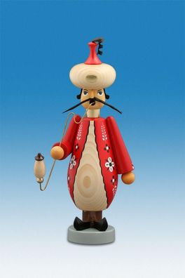 Räucherfigur Türke Rot Höhe 23cm NEU Räuchermann Rauchmann Räucherkerze Rauchen F