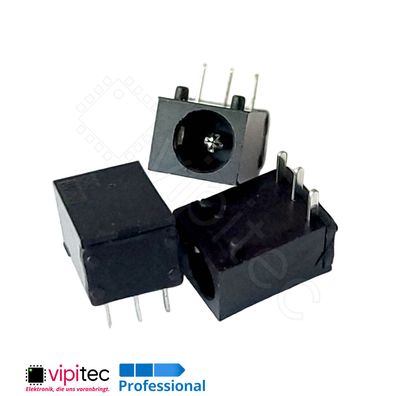 DC-003-1.3A DC Buchse für 3,5x1,35 mm Hohlstecker THT 3,8x1,3 mm 30V 0,5A Jack