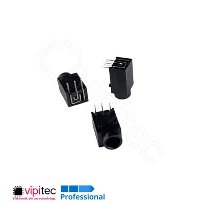 DC-003A-1.0A DC Buchse für 3,5x1,1 Hohlstecker THT 3,8x1 30V 0,5A Barrel Jack