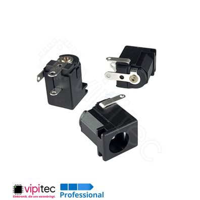 DC-005A-2.0A DC Buchse für 5,5x2,1 Hohlstecker THT 6,4x2 30V 0,5A Barrel Jack