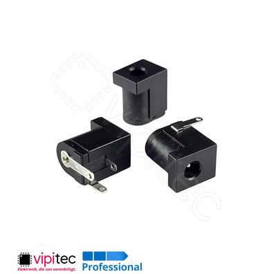 DC-005B-1.3A DC Buchse für 3,5x1,35 Hohlstecker THT 3,9x1,3 30V 0,5A Barrel Jack