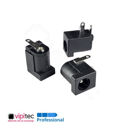 DC-005D-2.0A DC Buchse für 5,5x2,1 Hohlstecker THT 6,4x2 24V 3A Barrel Jack