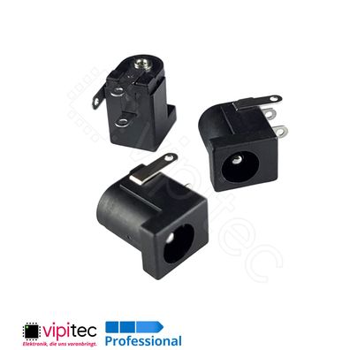 DC-005D-2.5A DC Buchse für 5,5x2,5 Hohlstecker THT 6,4x2 24V 3A Barrel Jack