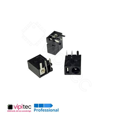 DC-006B-1.3A DC Buchse für 3,5x1,35 Hohlstecker THT 4x1,3 30V 0,5A Barrel Jack