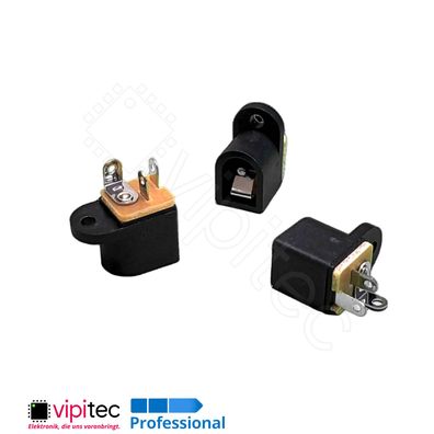 DC-016A-2.0A DC Buchse 5,5x2,1 Hohlstecker Lötfahne 6,5x2,0 30V 0,5A Barrel Jack